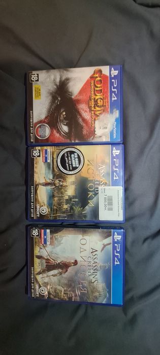 Продам 3 игры на Sony PlayStation 4