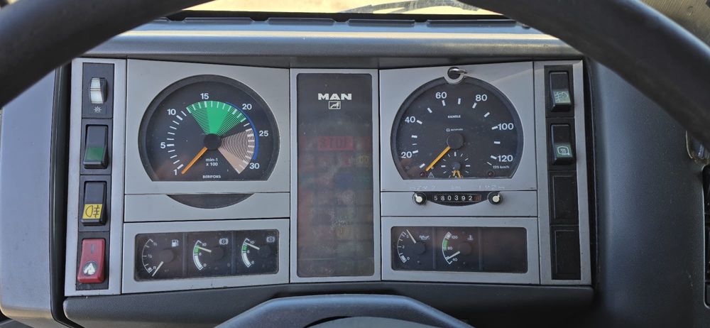 Macara forestiera MAN 8.163 7,5 t