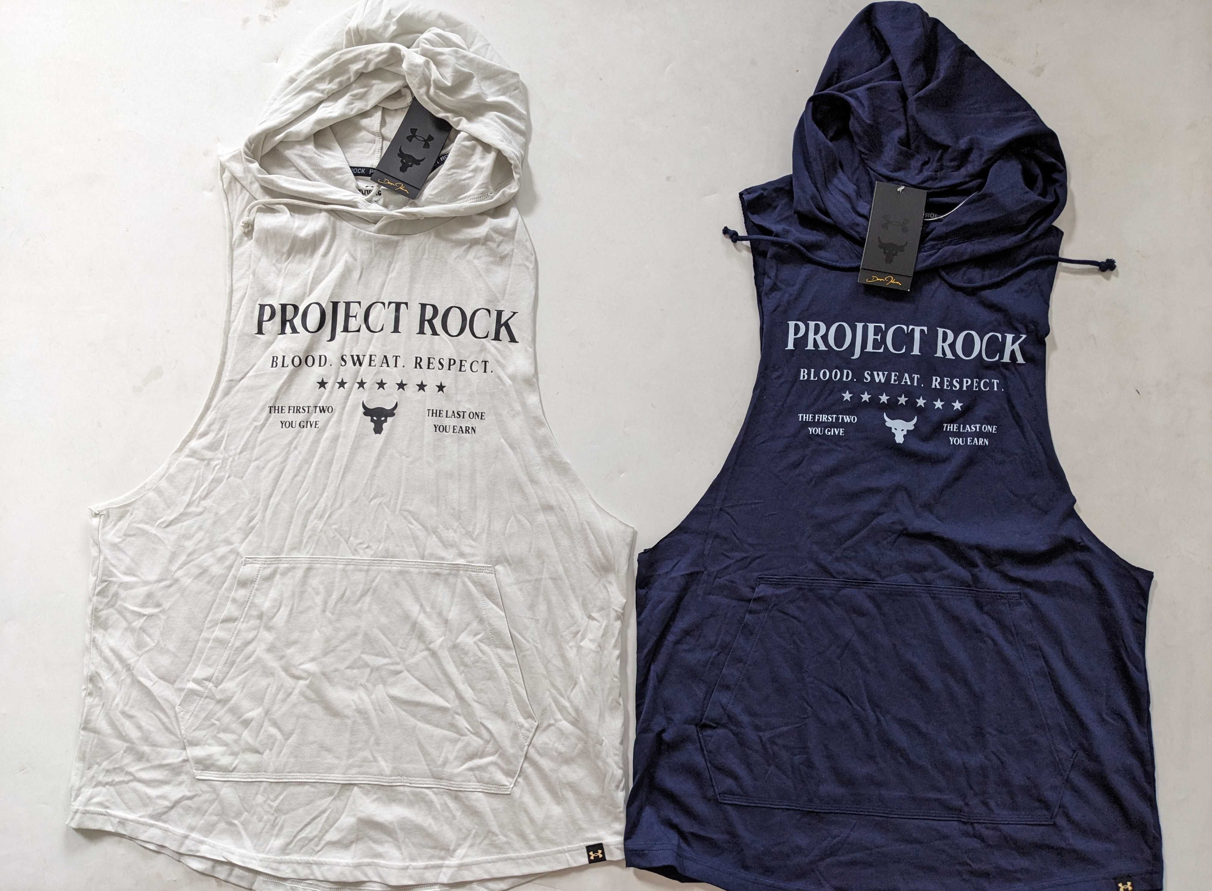 Under Armour Project Rock BSR Hooded мъжка тениска 2 модела от Сащ
