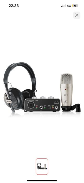 Behringer U-Phoria studio