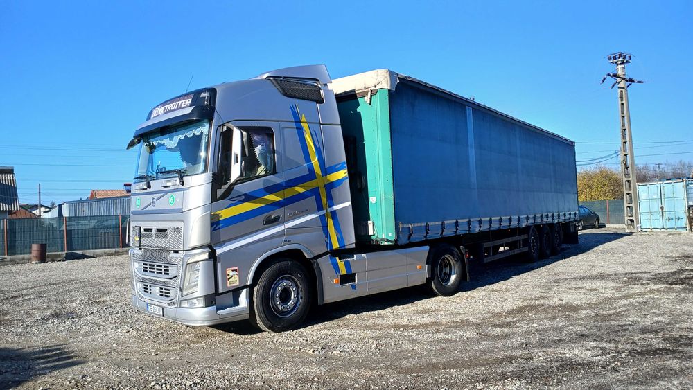 Ansamblu volvo FH 500 + semiremorca standard