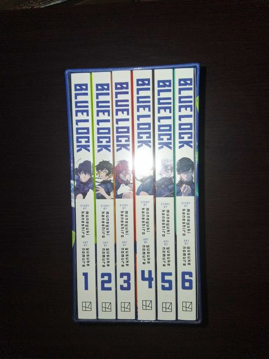 Manga Blue Lock box set vol 1-6