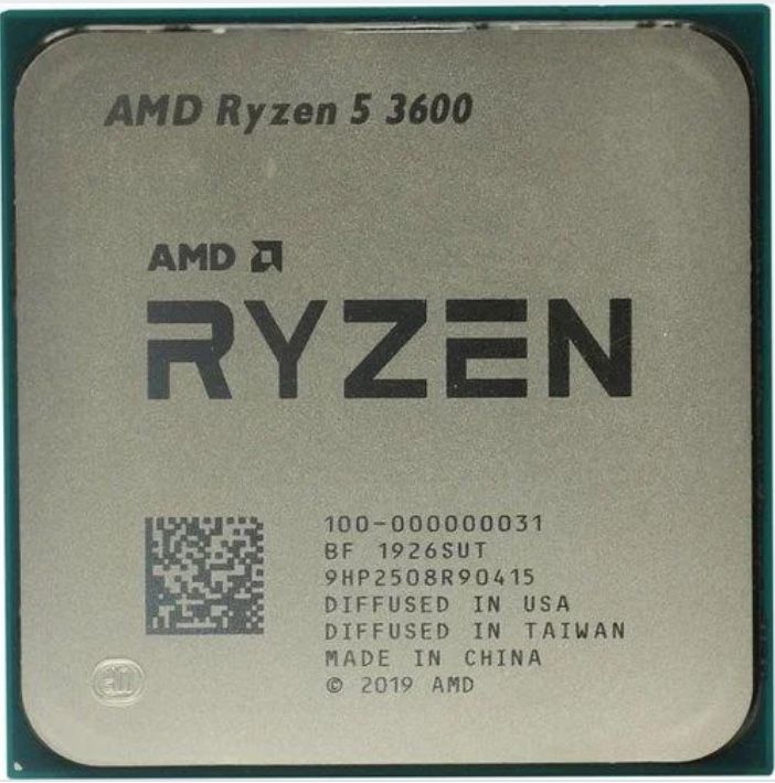 Процессор Ryzen 5 3600 + кулер