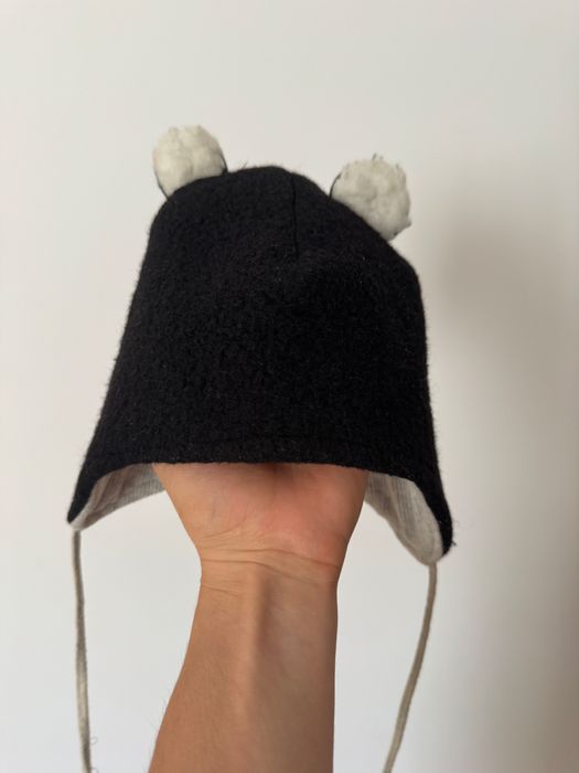 Caciulita lana fiarta dublata 0-6 luni