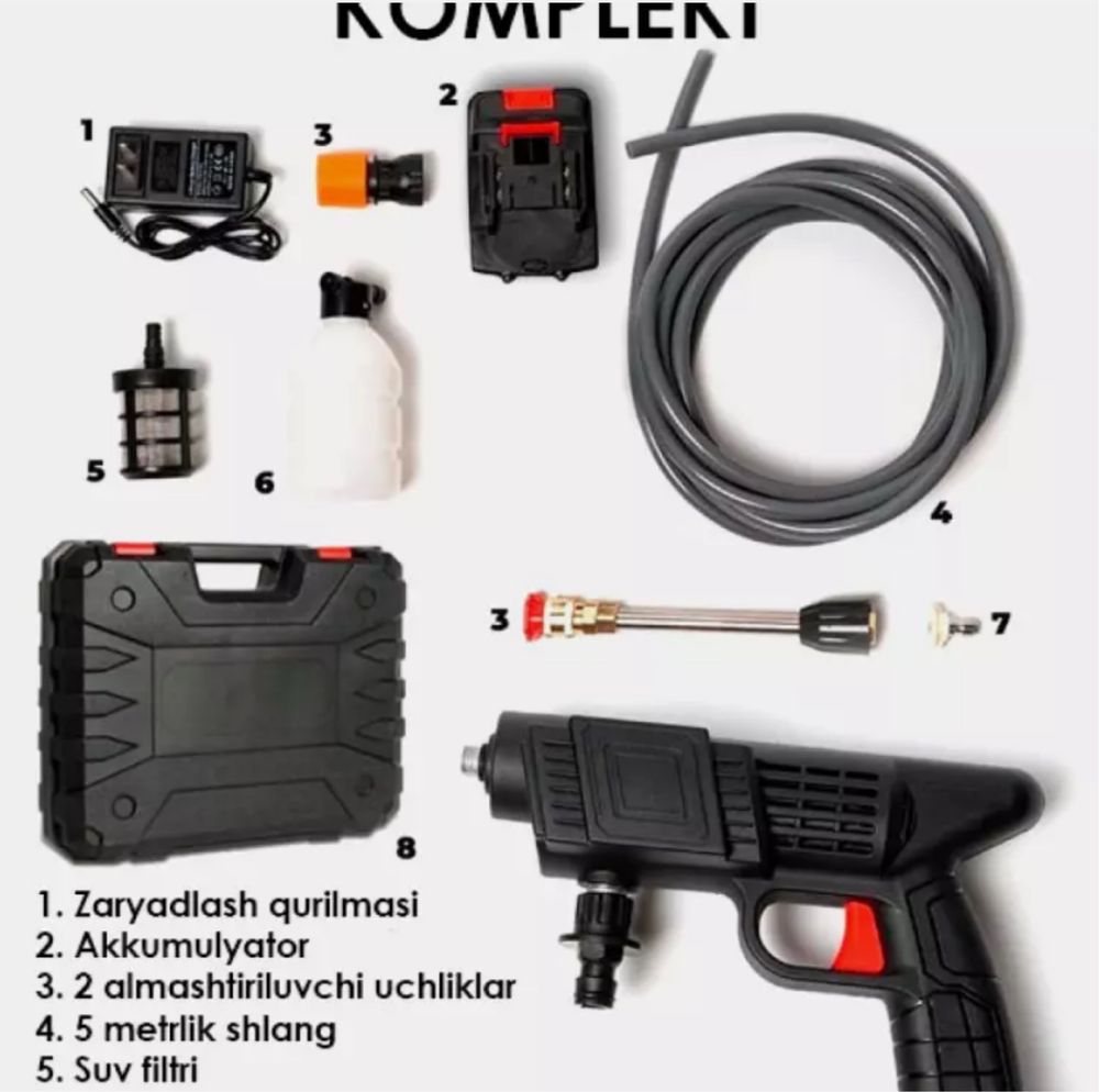 Karcher, Avtomobil uchun karcher, sepish uchun, yuvish uchun