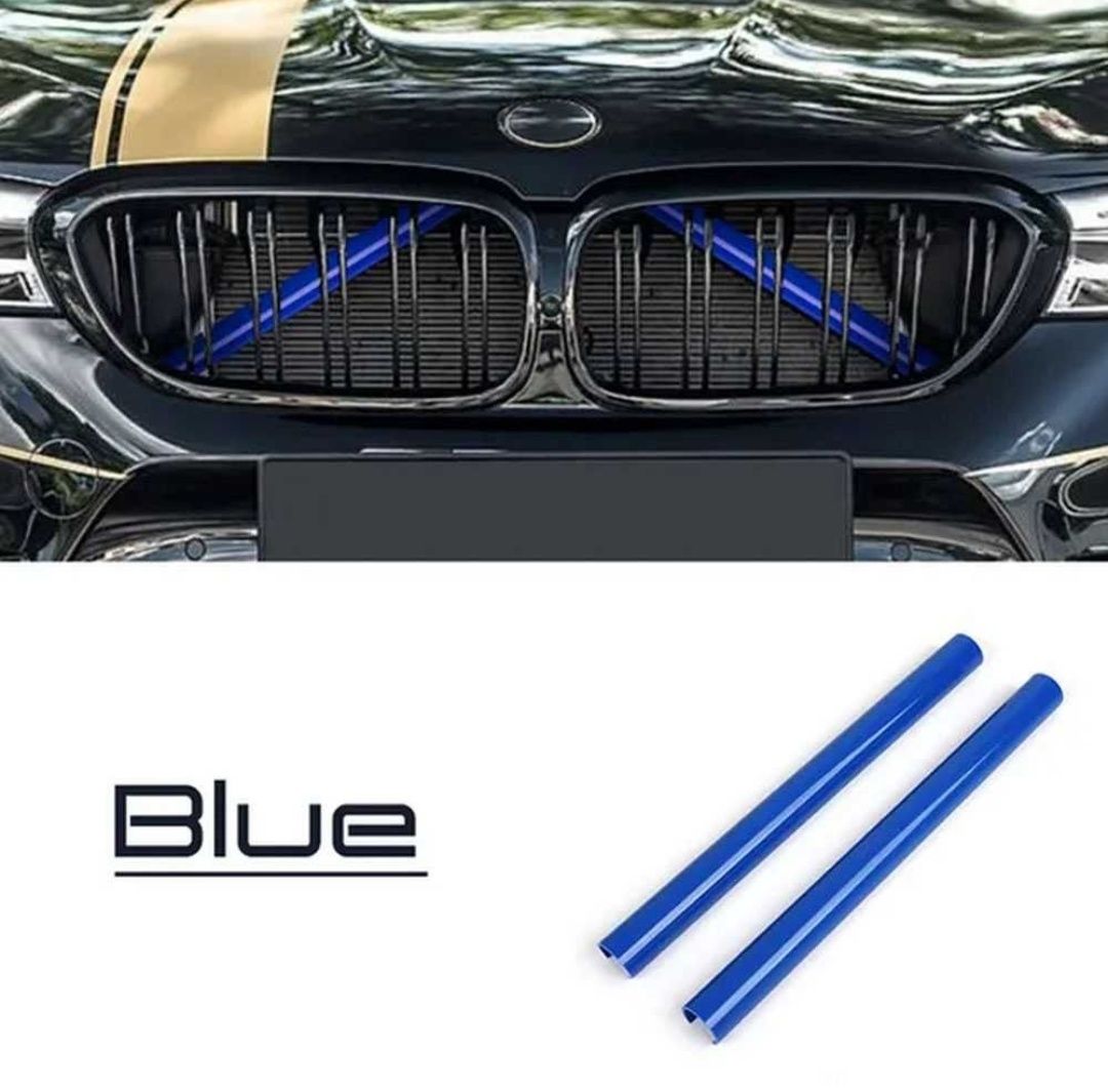Ornamente grila BMW , Ornamente pentru Seria F sau G BMW Roșu / Blue