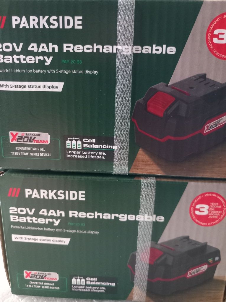 Зарядно и батерии PARKSIDE