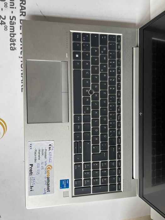 Laptop Elitebook 850 G8 intel i5-1145G7, 16 Gb Ram, 512 Gb SSD -A-
