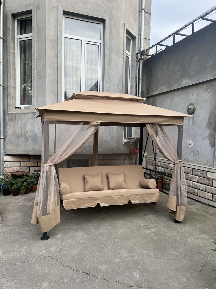 Качели Качелия с маскитной сеткой садовые качели