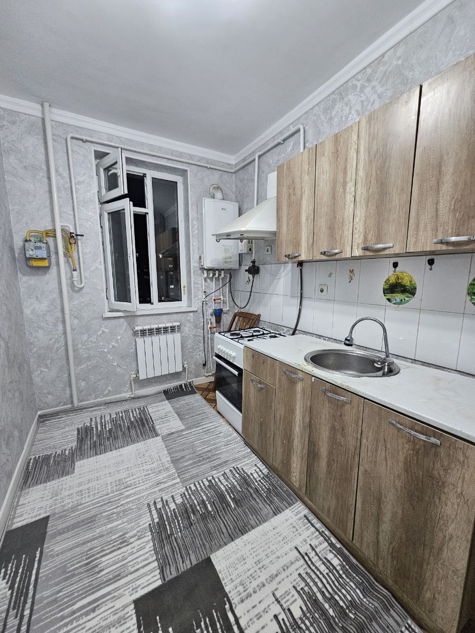 Аренда Сергили 3а. 2/4/7. Евро квартира (Уйда керакли техникалар бор)