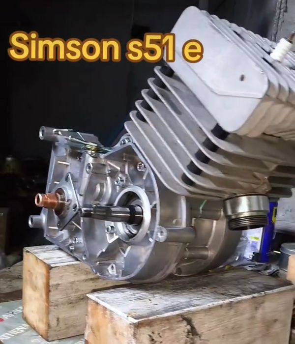 Ремонт и реставрация на Симсон, прахово боядисване