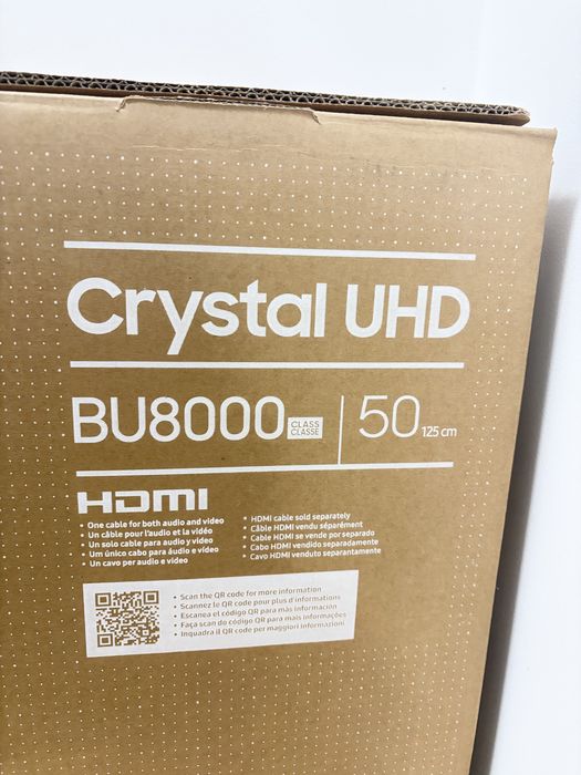 Smart TV Samsung Crystal UHD 125cm 50 inch Defect