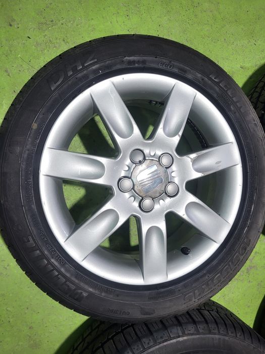15 5x100 Seat Ibiza Vw Polo Skosa Fabia 195/55/15