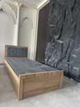 krovat sunduk MDF. Аднaспални кроват. mebel. krovat