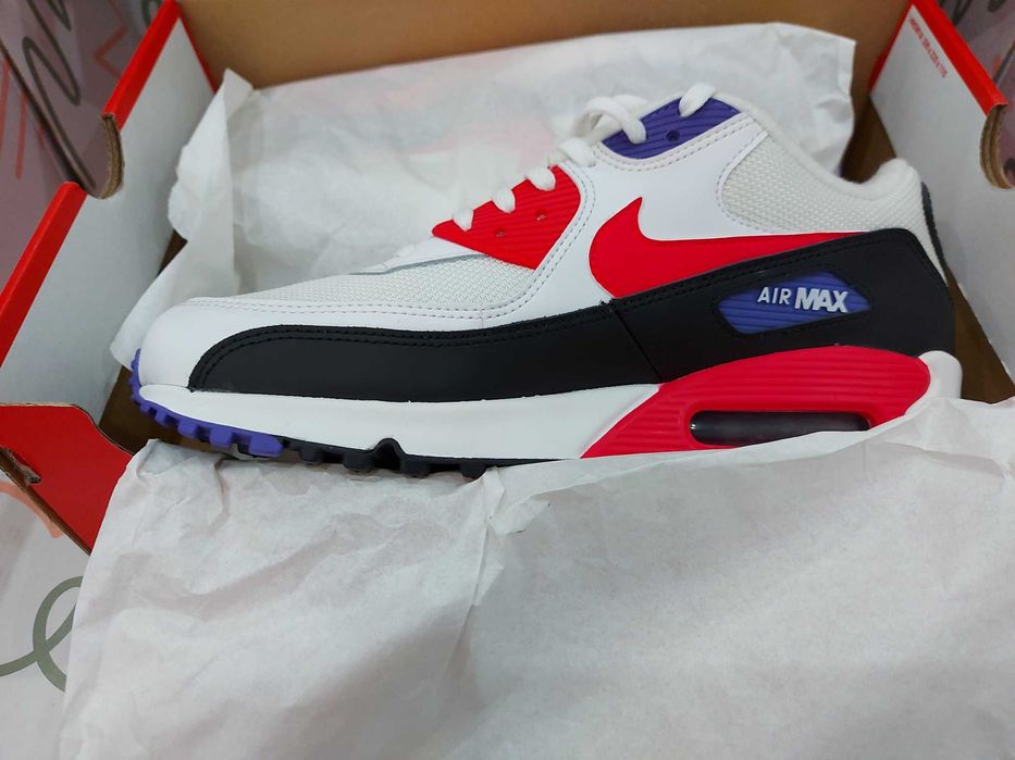 Nike Air Max 90 Essential "Raptors" White Red 42.5