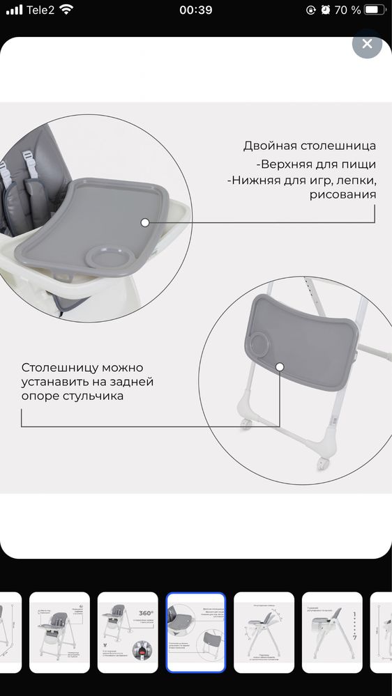 Стульчик для кормления