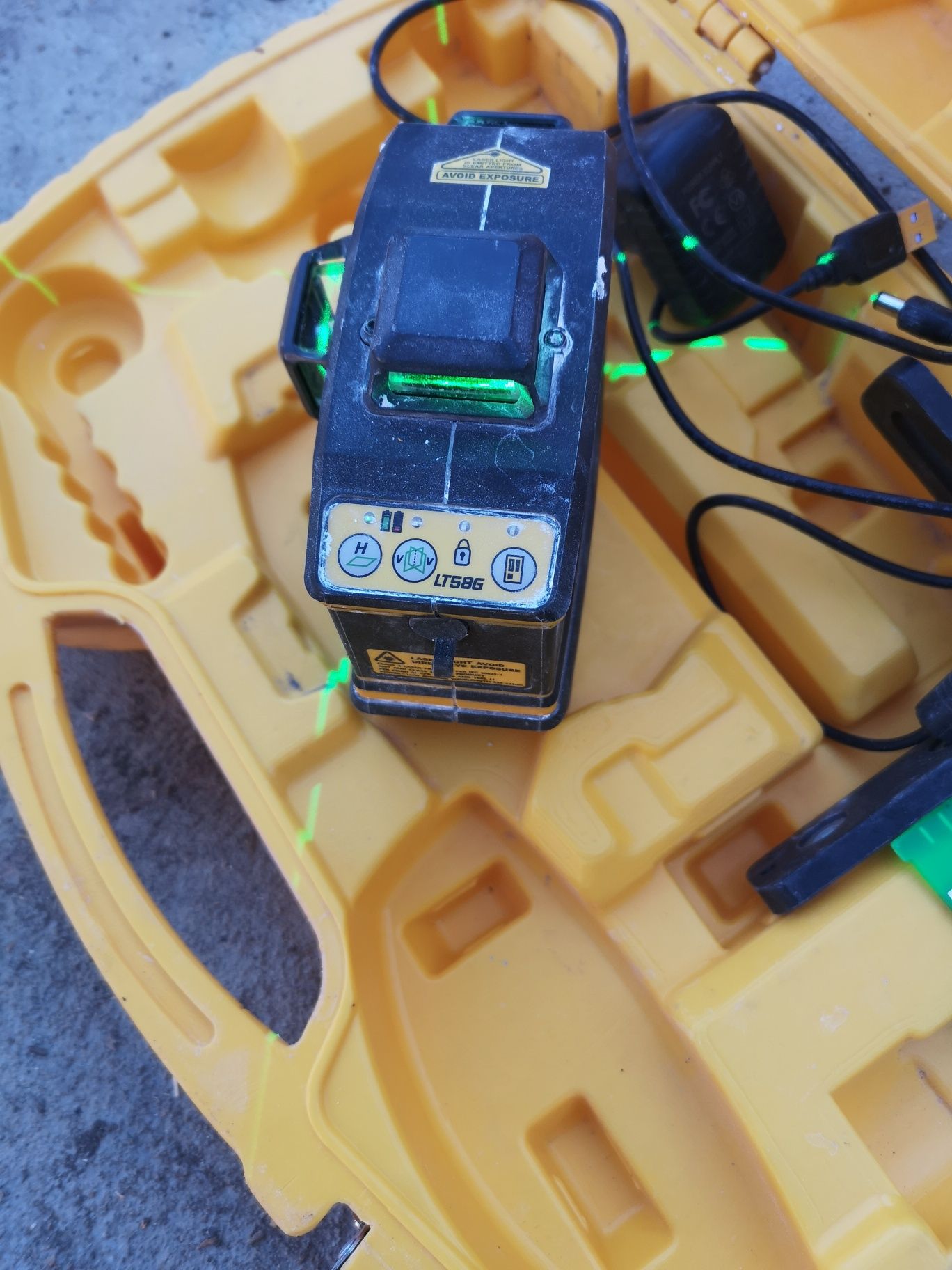 Лазерен нивелир Spectra LT58G 360 градуса
