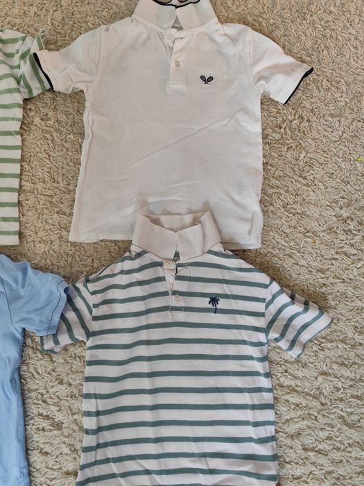 Tricouri polo hm mărime 6/7 ani