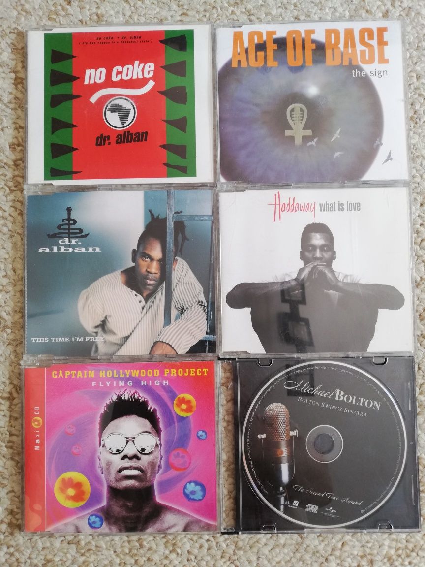 Cd originale Haddaway, Dr Alban, Ace of Base, captain hollywood