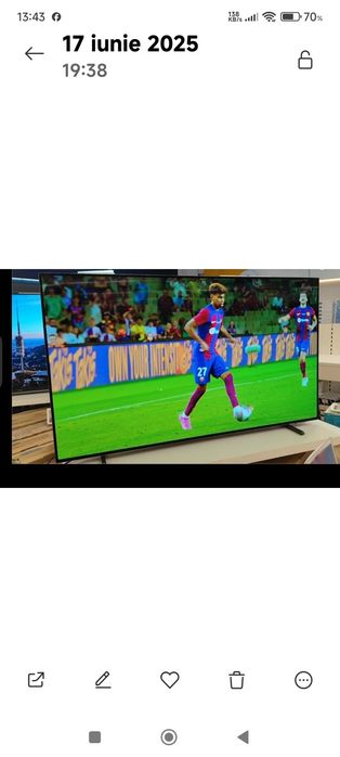 Tv 165cm Samsung neo QLED Smart nou Garanție,la cutie