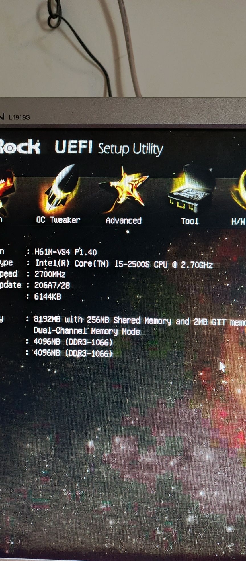 продаётся материнская плата ASUS rock H61M-VS4 ddr3