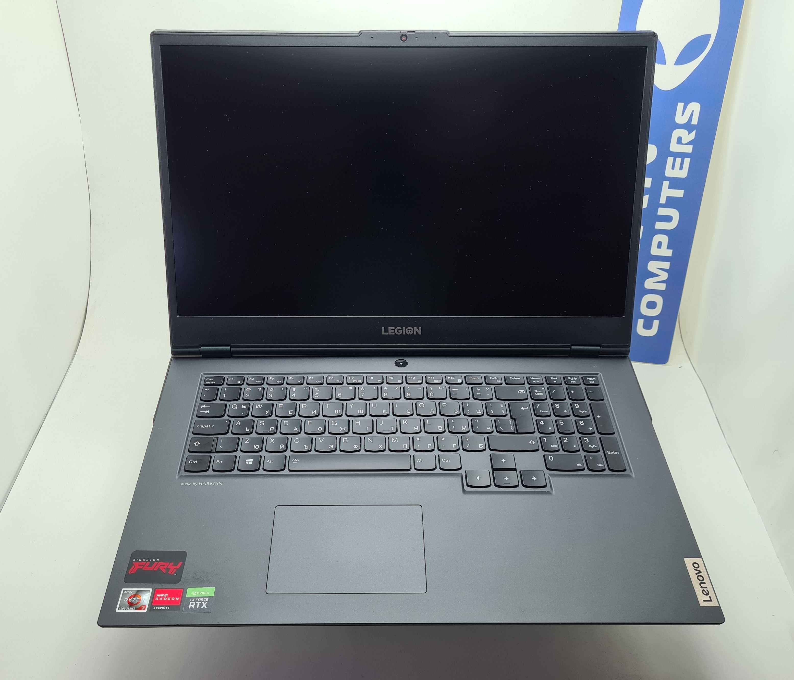 Lenovo Legion 5 17  Ryzen 7 4800H/16GB/256SSD/1TB HDD/RTX 2060-6GB/FHD