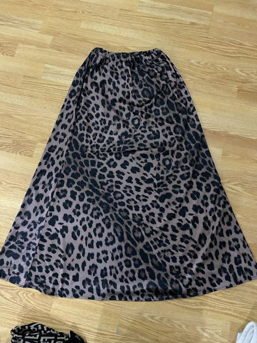 Леопардовая юбка