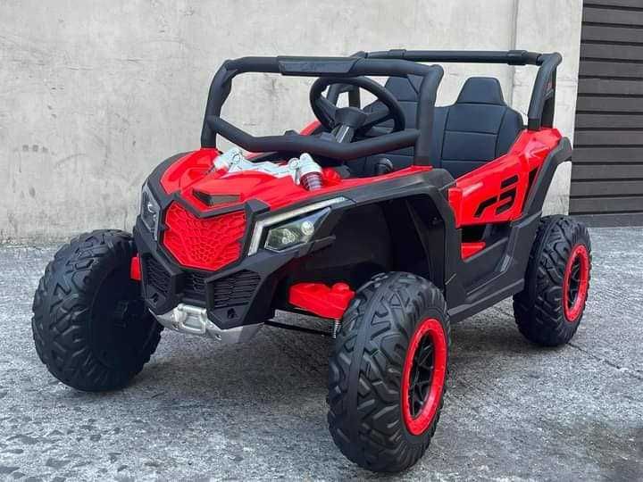 UTV electric pentru copii, Kinderauto Warrior 4x 35W, 12V 7Ah, #RED