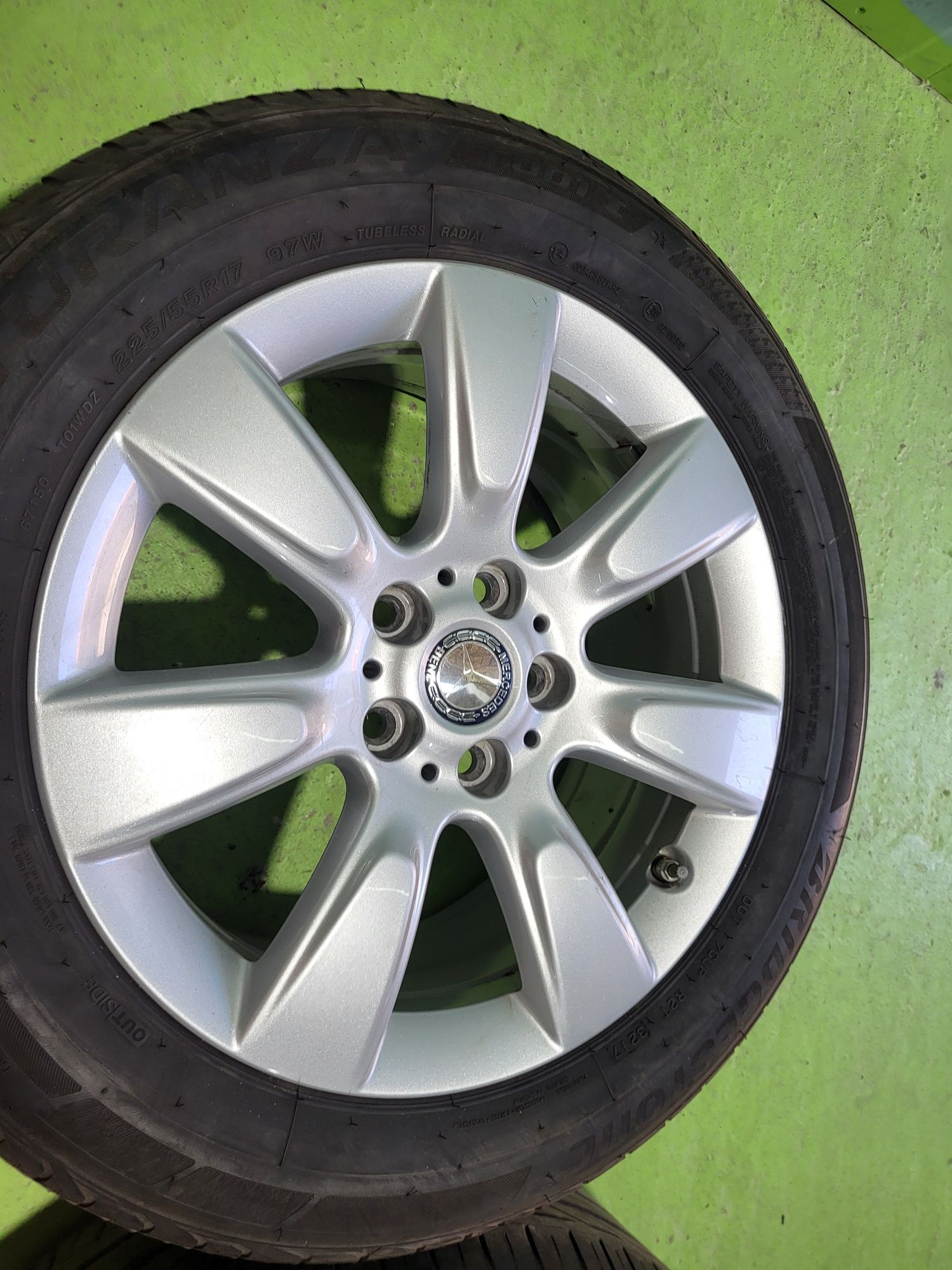 17 5x112 Mercedes Vito Viano лети джанти 5х112