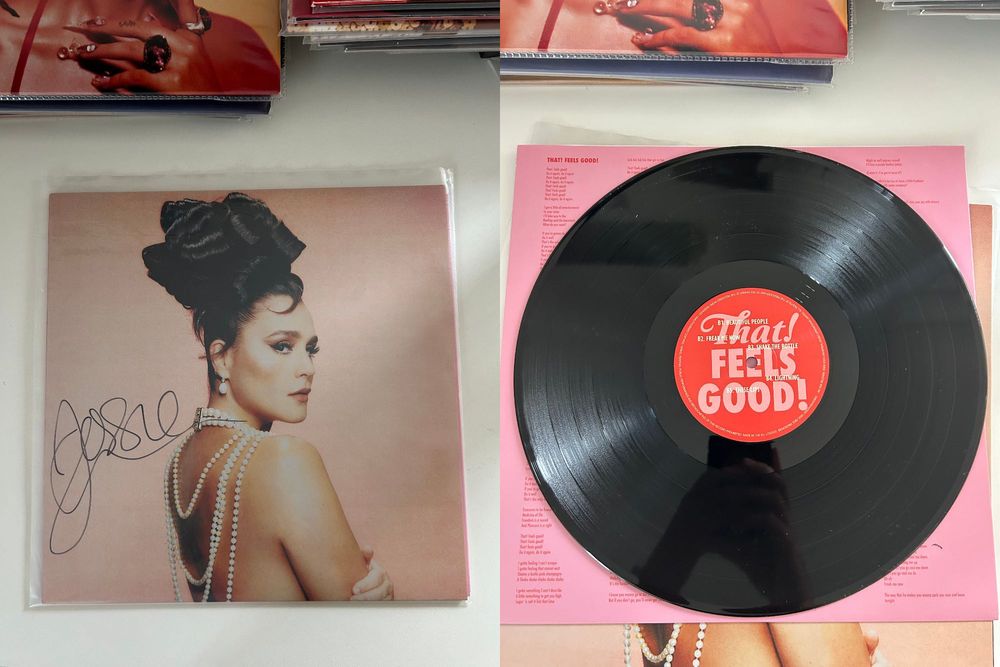 Jessie Ware - That! Feels Good! плоча с автограф