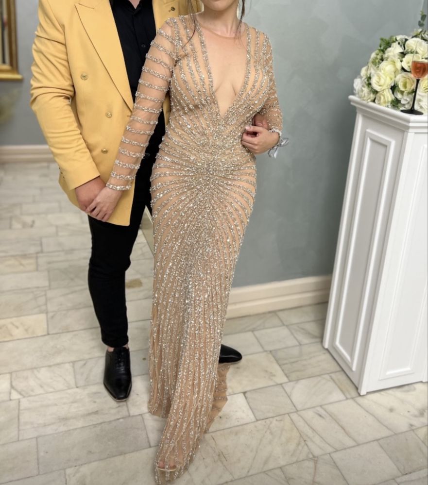 Rochie tip bijuterie, de seara, ocazie, nasa