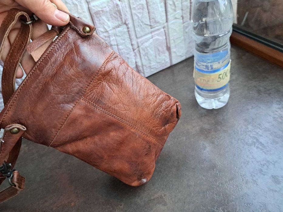 дамска чанта,малка кожена чантичка,протмоне-естествена кожа