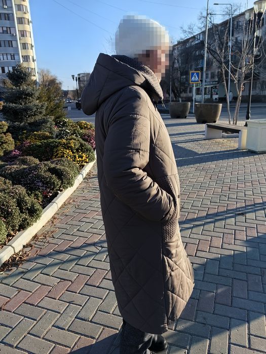 Продам стеганное пальто