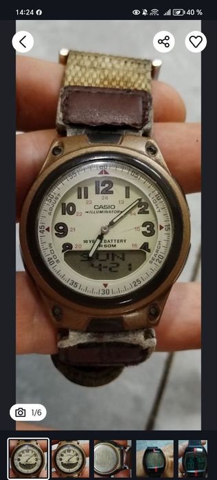 Продам часы СASIO 2747 AW-30