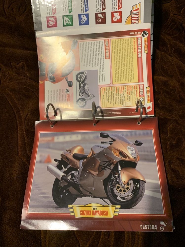 Album de colectie moto Motos Passion