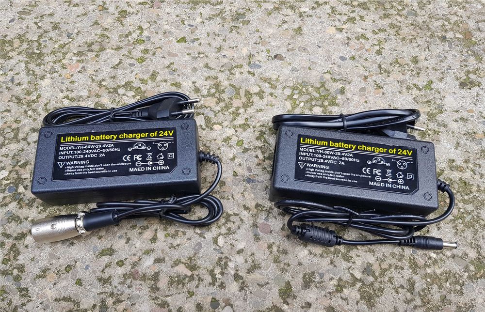 Incarcator 24v pentru trotineta sau bicicleta