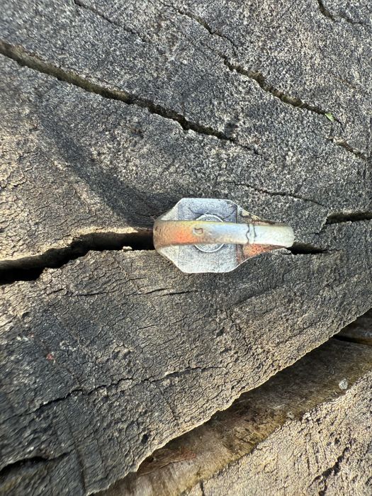 Inel cu intitale/signet ring din sec 19