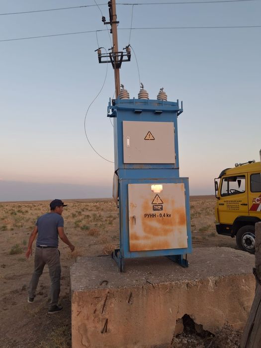 Электрик Шымкента Установка трансформатора,монтаж демонтаж всех ТрФ