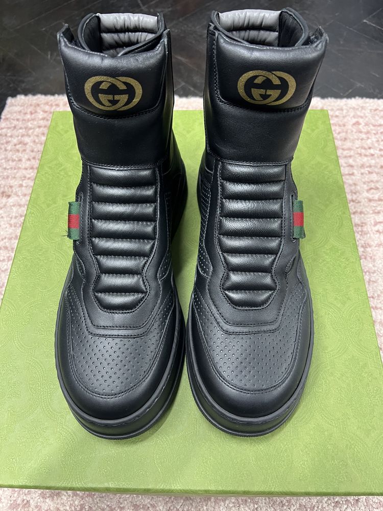 Gucci Leather High Trainers