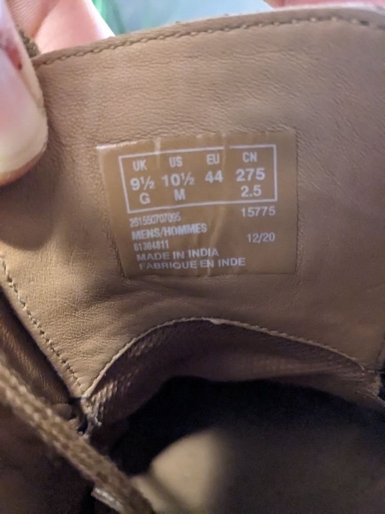 Pantofi piele maro Clarks, marime 44