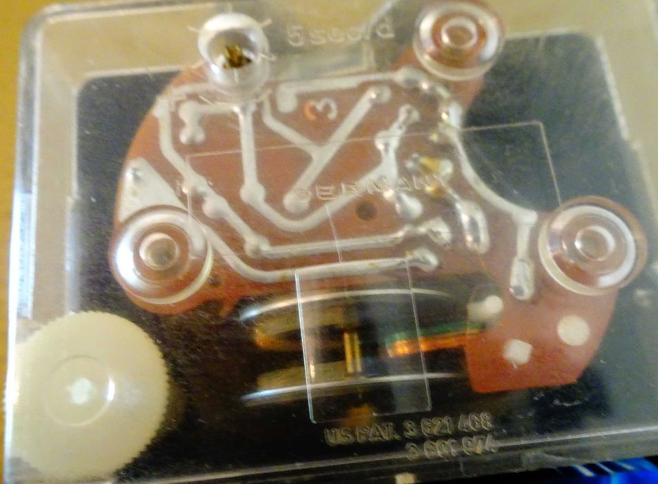 Немски бронзов стенен часовник Richter,перфектен.