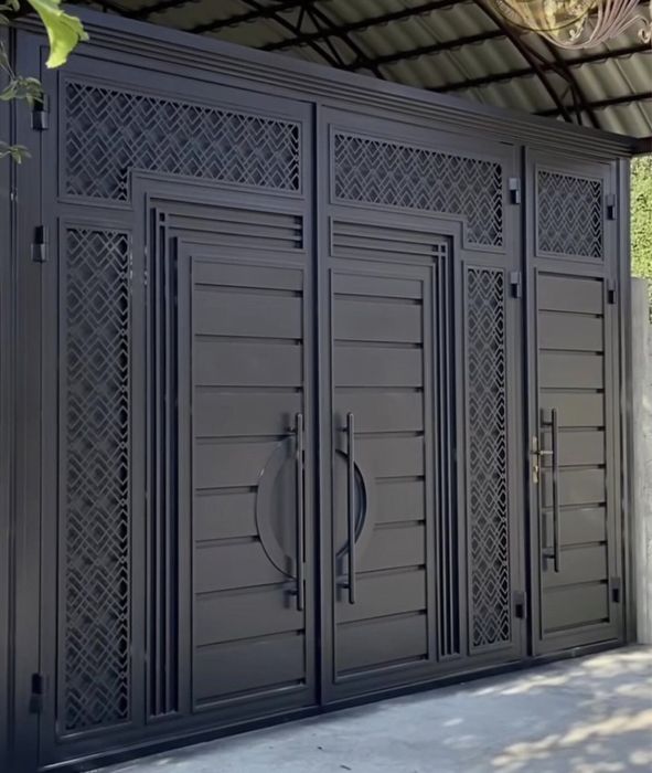 Ворота, забор готовые