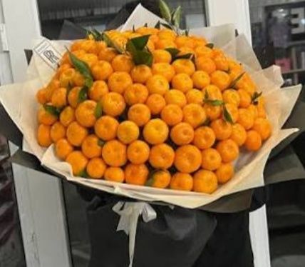 Букеты из мандарин