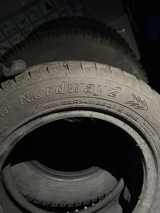 Шина шипы 185 высота 65 r 14