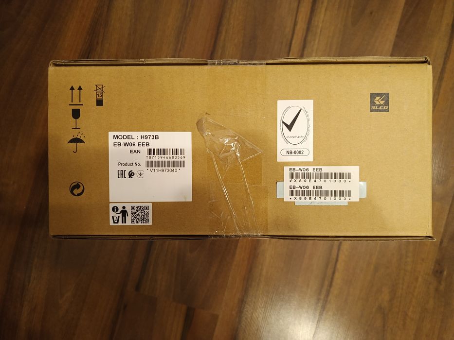 Video proiector EPSON H973B EB-W06 EEB; nou; sigilat