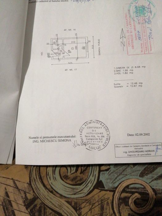 Garsoniera zona Autogara