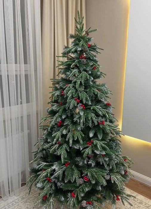 Елки новогодний елки искуственные елка литая заснеженная шырша елки