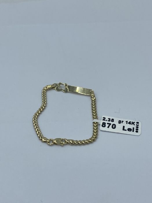 Bratarică copii aur 14k 13cm 2.35g #45715