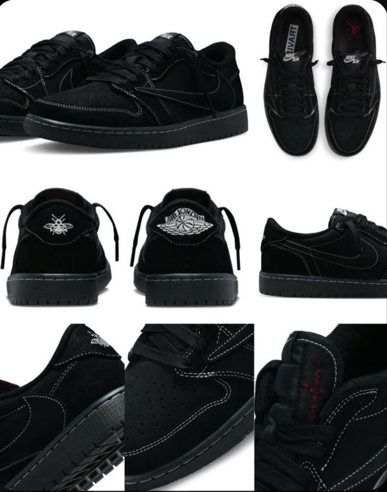 Nike Travis Scott Black phantom