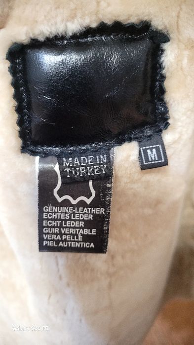 Продам кожаную дублёнку